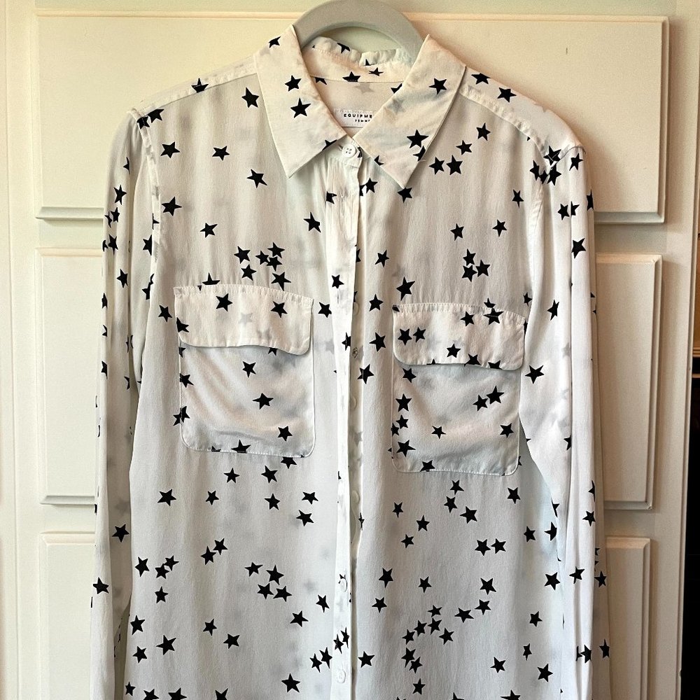 Equipment Slim Signature Silk Blouse Button Down